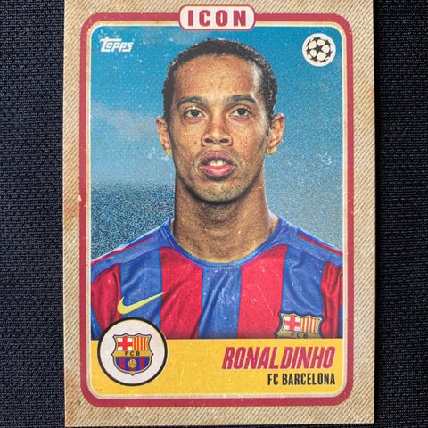 Ronaldinho Fotballkort - Barcelona