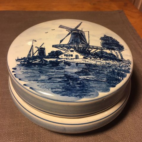 Smykkeskrin Delft blue