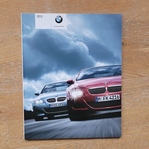 Brosjyre BMW M5/M6 2006