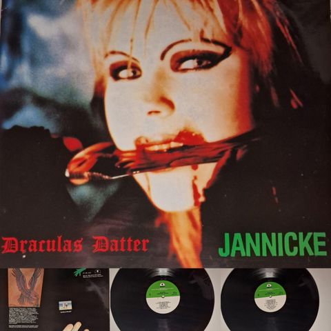 JANNICKE/DRACULAS DATTER 1983 - VINTAGE/RETRO LP-VINYL (ALBUM)