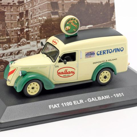 Fiat 1100 ELR van Galbani (1951)