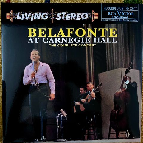 Belafonte - At Carnegie Hall Speakers Corner reissue M/NM