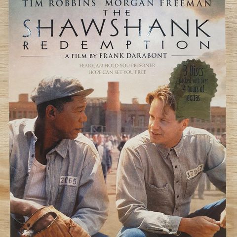 The Shawshank Redemption 3 disc Collectors Edition DVD