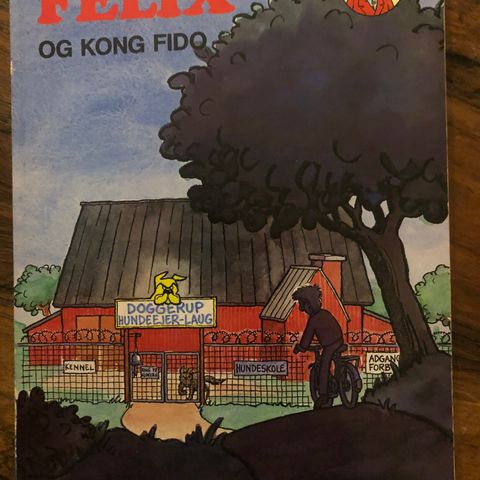 Felix og Kong Fido Carlsen comics Dk