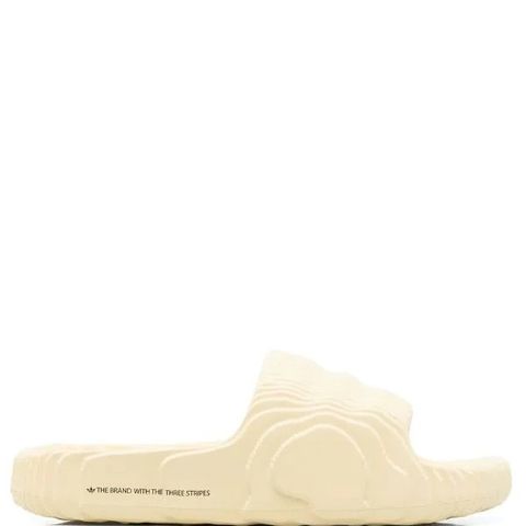 Adidas Originals Adilette 22 Slides i fargen Sand. Str. 46.