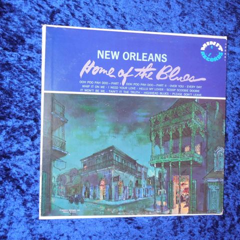 NEW ORLEANS: HOME OF THE BLUES - MEGET SJELDEN FRA 1961 - JOHNNYROCK