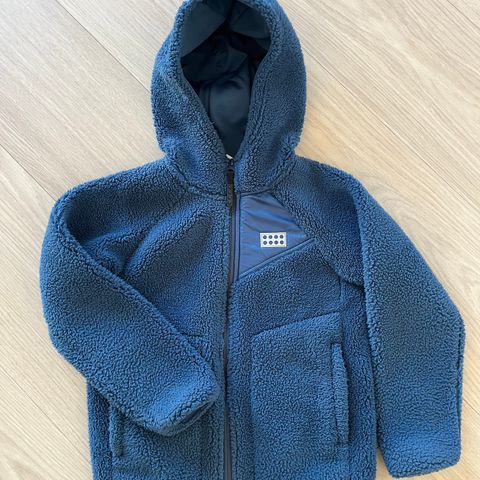 LEGO Wear fleece jakke | Blå | Str. 122/7år