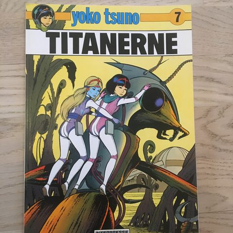 Yoko tsuno nr 7 Titanerne, dansk.