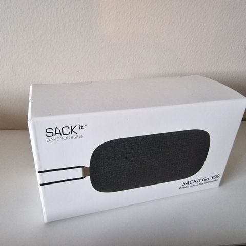 Ny SACKit Go 300 radio og bluetooth høytaler
