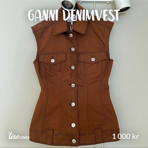 Ganni denimvest