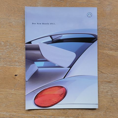 Brosjyre VW Beetle RSi 2001