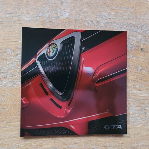 Brosjyre Alfa Romeo 156 GTA 2002