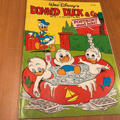 DONALD DUCK & CO Nr. 29 - 1986