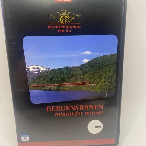 Bergensbanen minutt for minutt DVD