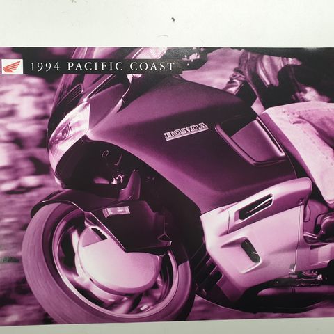 Honda PC 800 Pacific Coast 1994 mc brosjyre