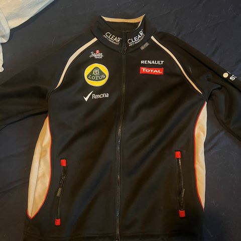 soft shell jakke Kimi Raikkonen Lotus. Formel 1 2012