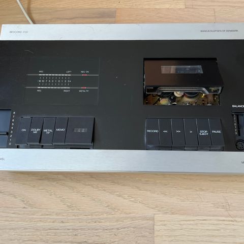 Bang & Olufsen kassettspiller BeoCord 1700