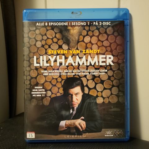 Lilyhammer sesong 1 på blu-ray