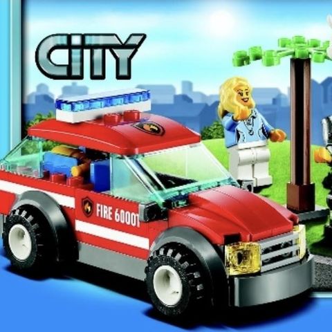 4 sett Lego city