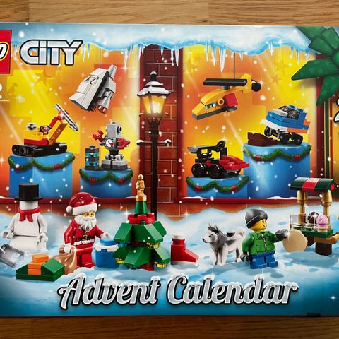 Ny/Uåpnet LEGO City 60201 Julekalender