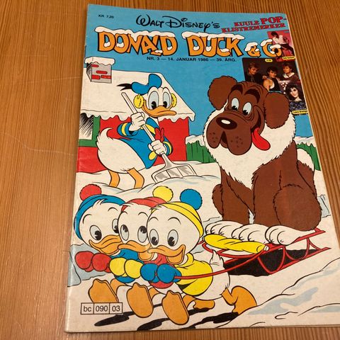 DONALD DUCK & CO Nr. 3 - 1986