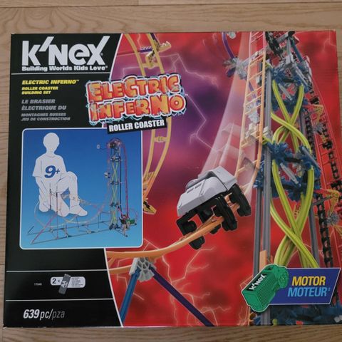 K'NEX 170400 Electric Inferno Thrill Rides Roller Coaster