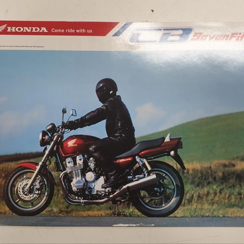 Honda CB  750 mc brosjyre