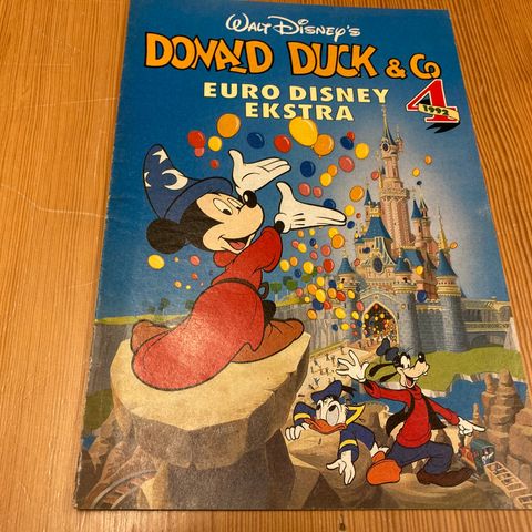 DONALD DUCK & CO EURO DISNEY EKSTRA - 4 - 1992