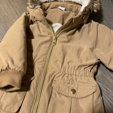 Parkas barn khaki str. 80 🐻