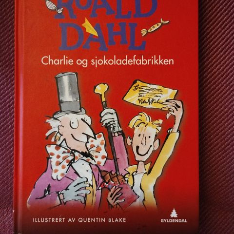 Roald Dahl - Charlie og sjokoladefabrikken - innbundet