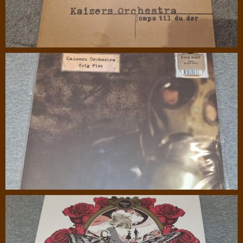 Tre Kaizers Orchestra LP'er