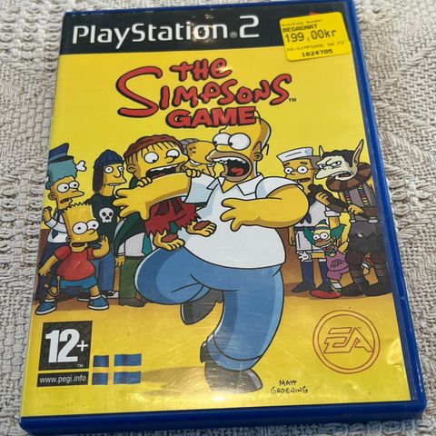 The Simpsons - game PS2