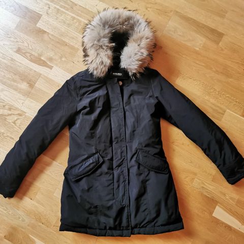 Woolrich Artic parka "racoon" vinterjakke str S