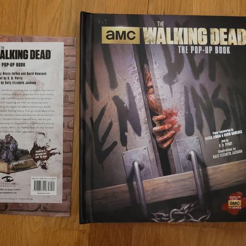 amc The Walking Dead the pop-up book