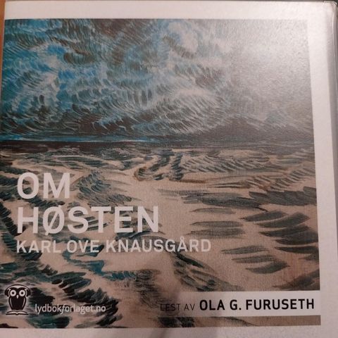 Karl Ove knausgård.om høsten.lydbok.4 cd.