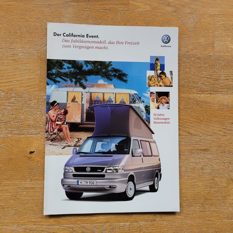 Brosjyre VW Califorina Event 2002 (april 2002)