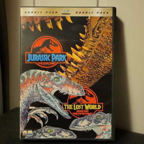 Jurassic Park OG The Lost World, dobbelt film