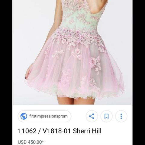 Sherri Hill ballkjole kjole