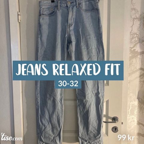 Relaxed & Denim / relaxed fit jeans
