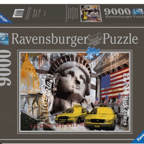 Ravensburger puslespill 9000 brikker