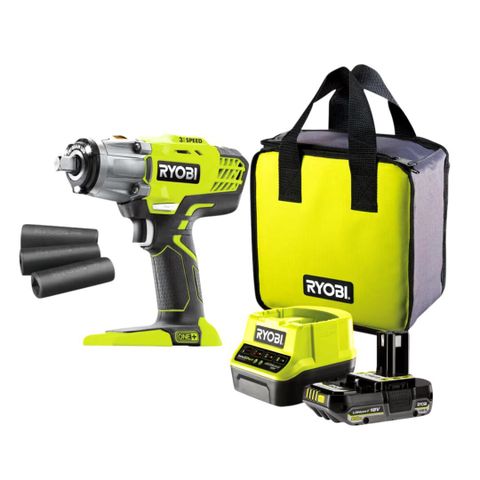 Ryobi muttertrekker.
Dagsleie