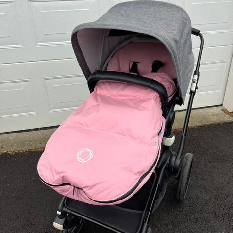 Bugaboo vognpose - High Performance Footmuff pink