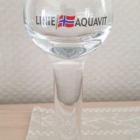 Linie Aquavit glass