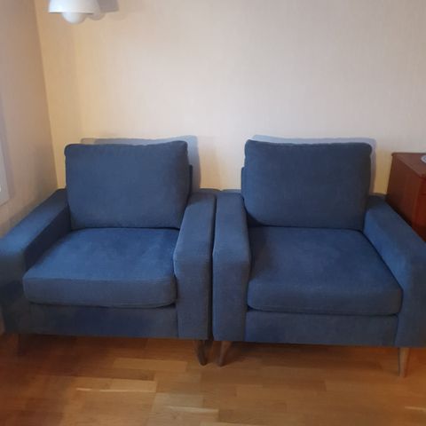 Sofa 3 seter og 2 stoler fra Fagmøbler. Kvalitetsmøbler