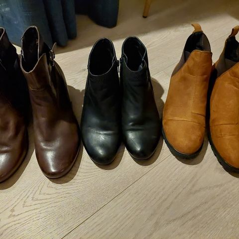 Skoletter, ankel støvletter, ankelboots