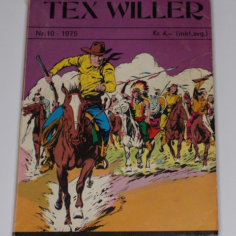 Tex Willer 10/1975 og 4/1976