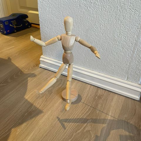 tre modellfigur