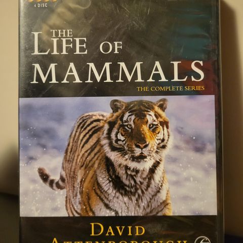 The Life of Mammals - the complete series,  med David Attenborough, NY!