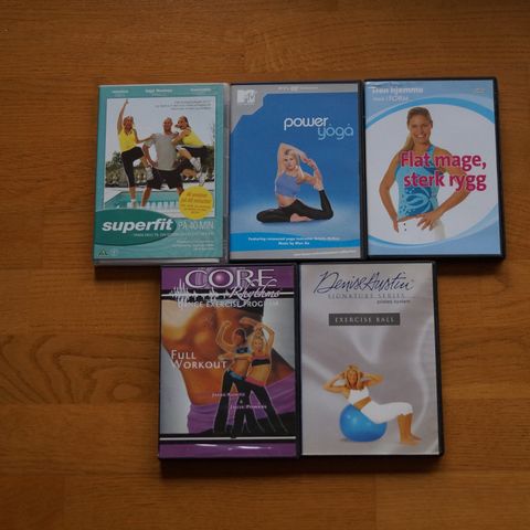 Gymnastikk og trening - DVD