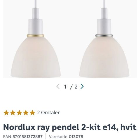 Ny kompakt taklampe fra Nordlux/Megaflis